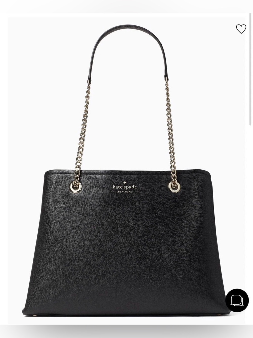 Kate Spade Jordyn Large Chain Handle Tote Bag Purse